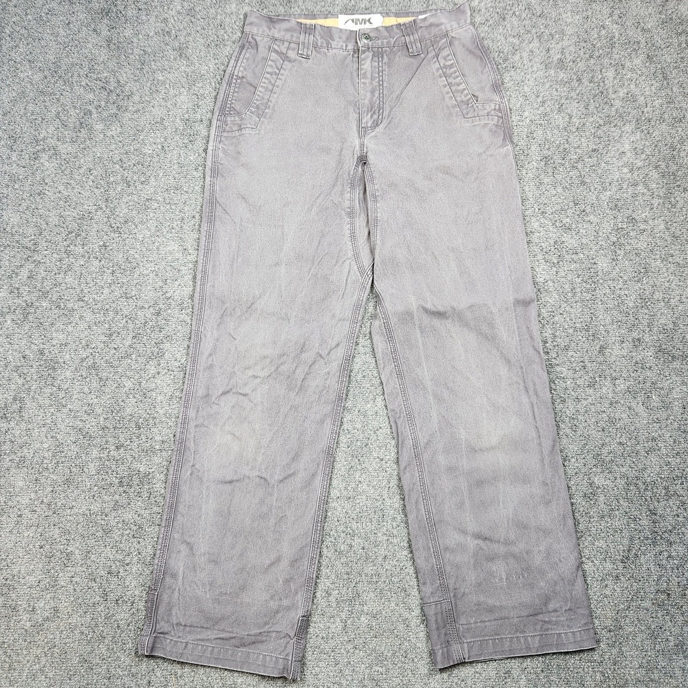 Mountain Khakis Pants Mens 30x32 Gray Canvas Workwear Outdoor‎ Cotton Casual